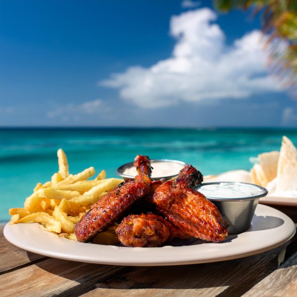 Chicken  Wings and  Fries